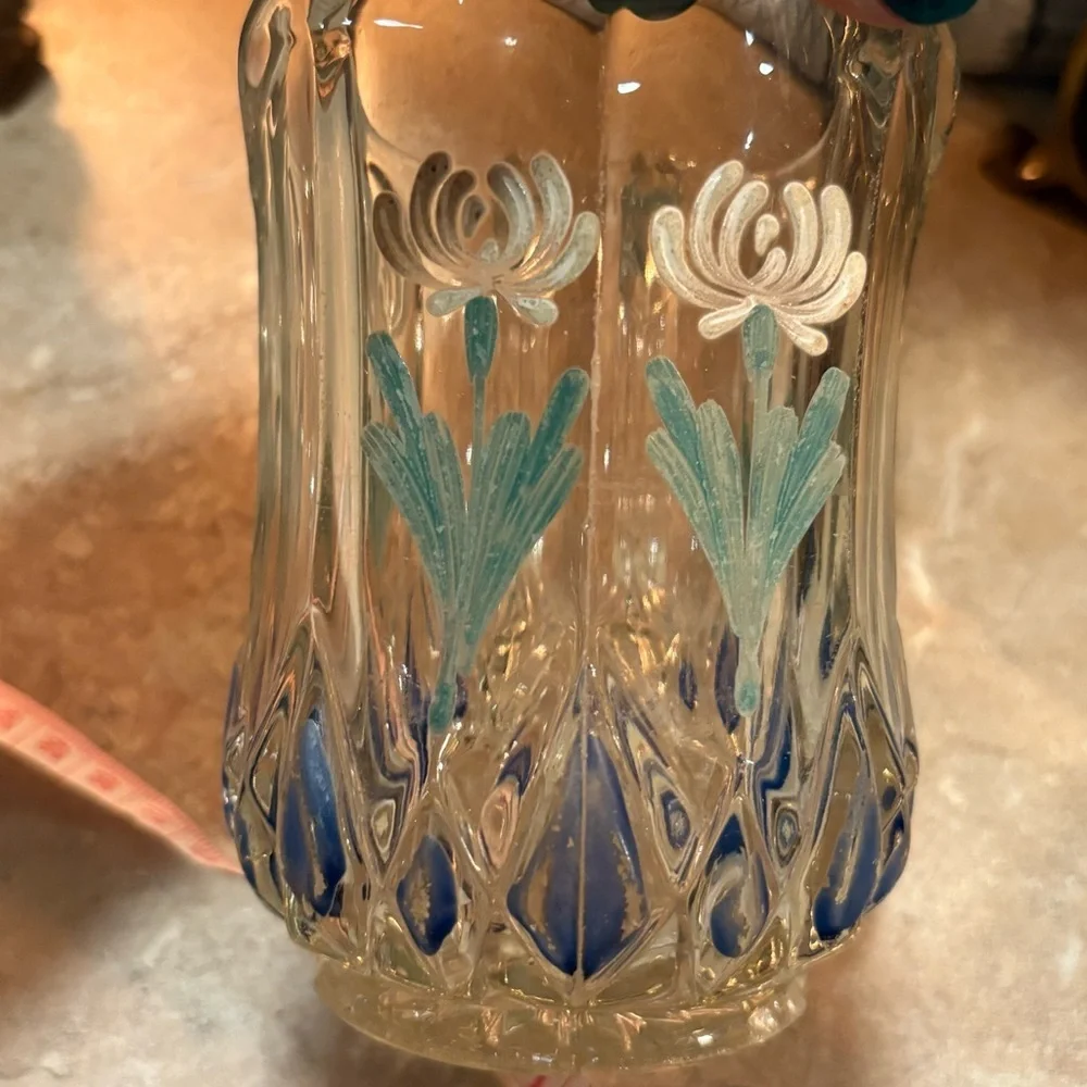 Antique Heisey Glass Peerless Colonial Small Pitcher